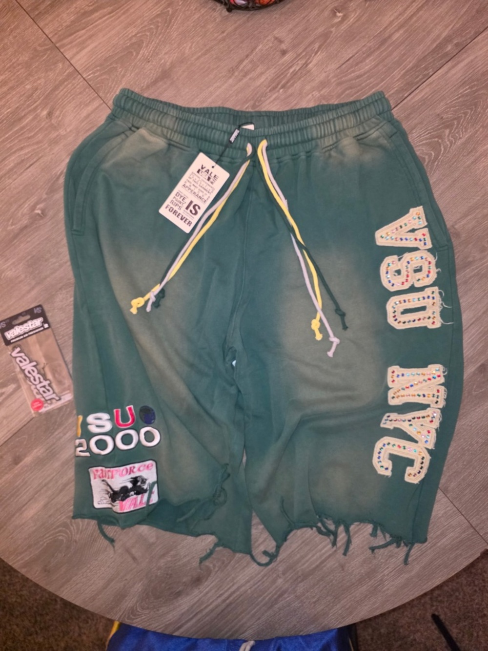 Valley forever VSU 3/4 Shorts GREEN "Authentic"